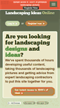 Mobile Screenshot of landscapingideasonline.com